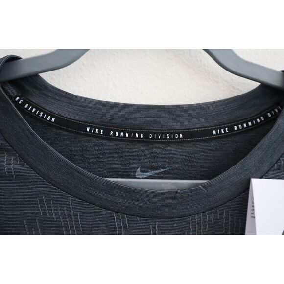 Nike Run Division FZ1125-010 Men's XL Black Therma-Fit ADV Wool Blend Shirt - Picture 3 of 10